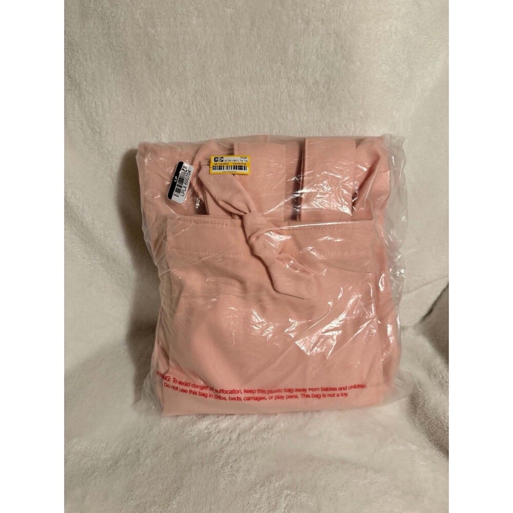 Pillowfort Blackout Curtain Panel Blush Pink 42x84" Room Darkening New
